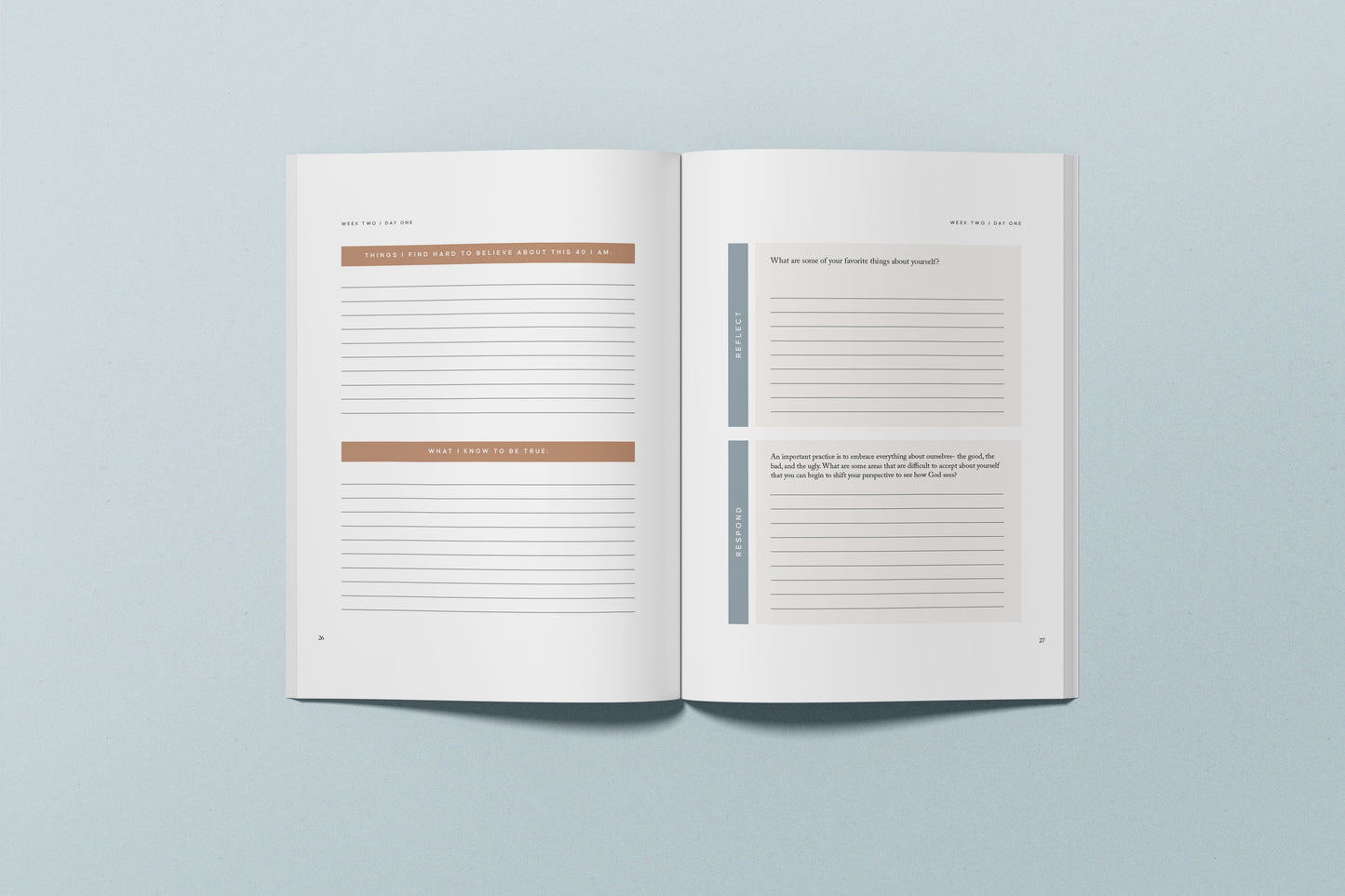 I Am Journal: A Forty Day Journey of Truth and Identity