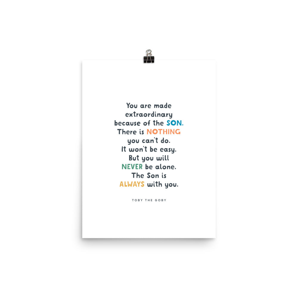 Made Extraordinary Print