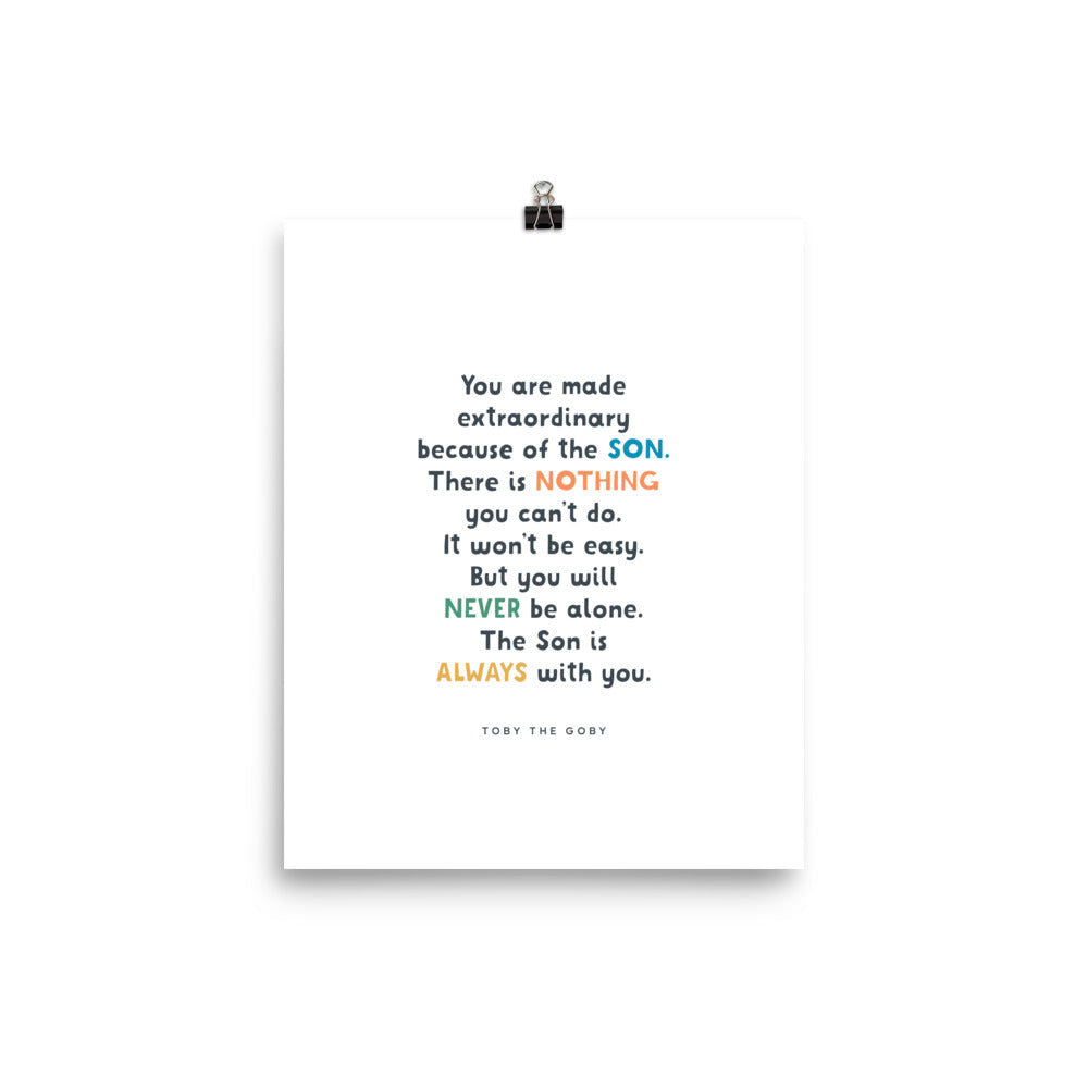 Made Extraordinary Print