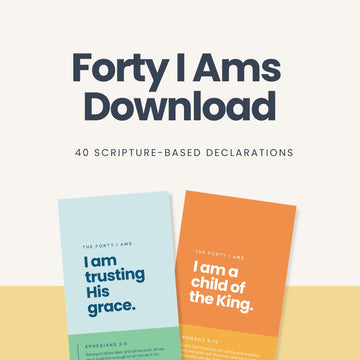 Forty I Ams Digital Download