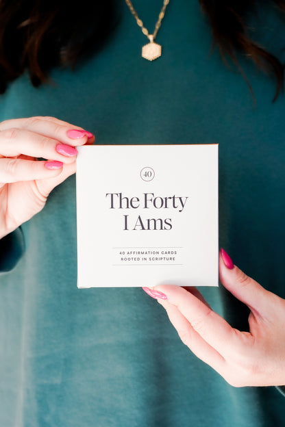 The Forty I Am Cards for Adults