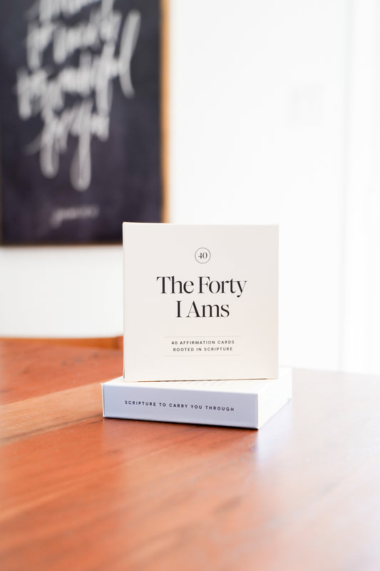 The Forty I Am Cards for Adults