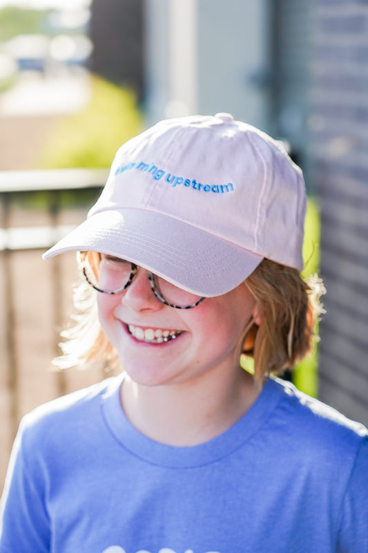 Swimming Upstream Wavy Hat