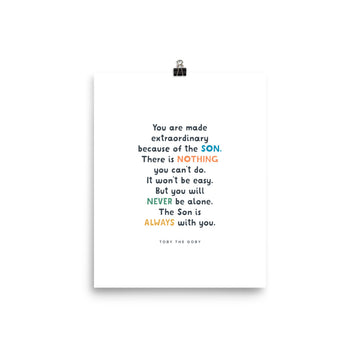 Made Extraordinary Print